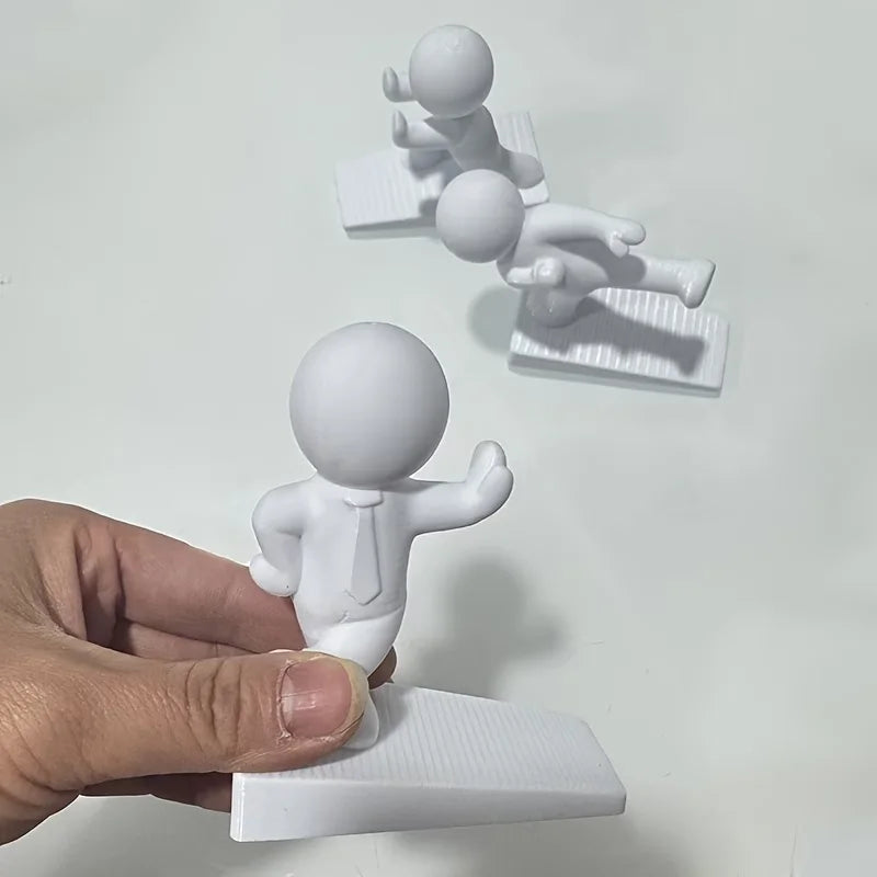 Christmas Decorations Include Cute Door Sills Movable Anti Slip Bases To Protect Walls and Three-dimensional Home Decorations
