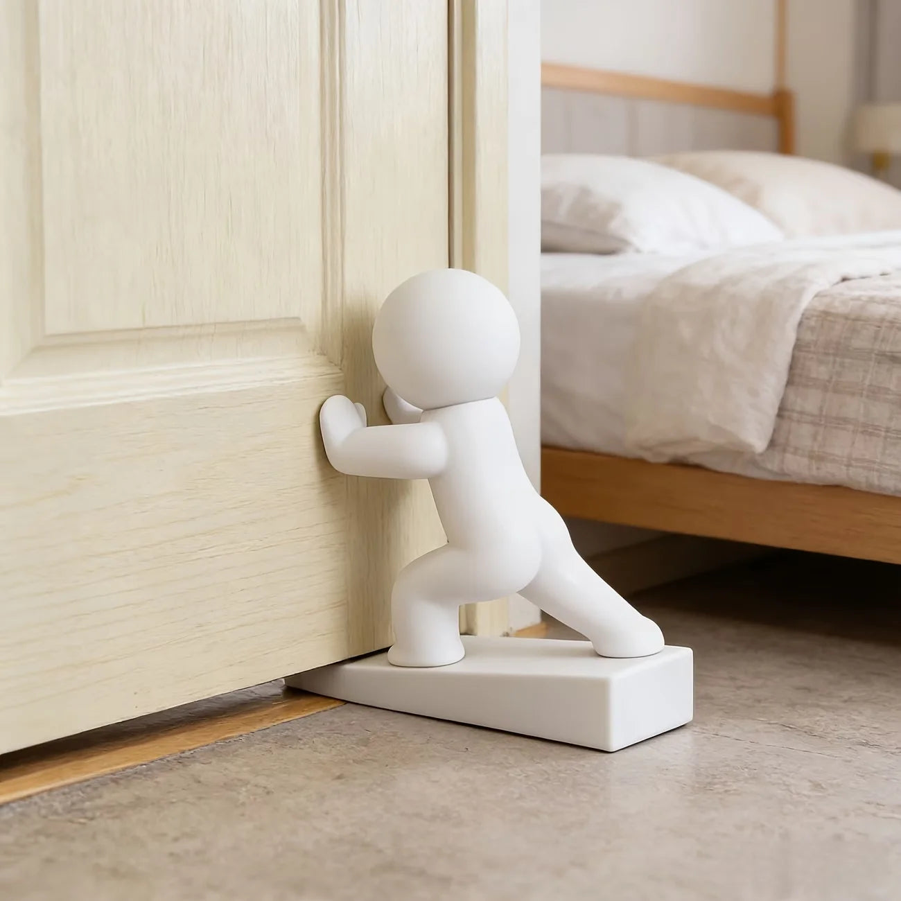 Christmas Decorations Include Cute Door Sills Movable Anti Slip Bases To Protect Walls and Three-dimensional Home Decorations